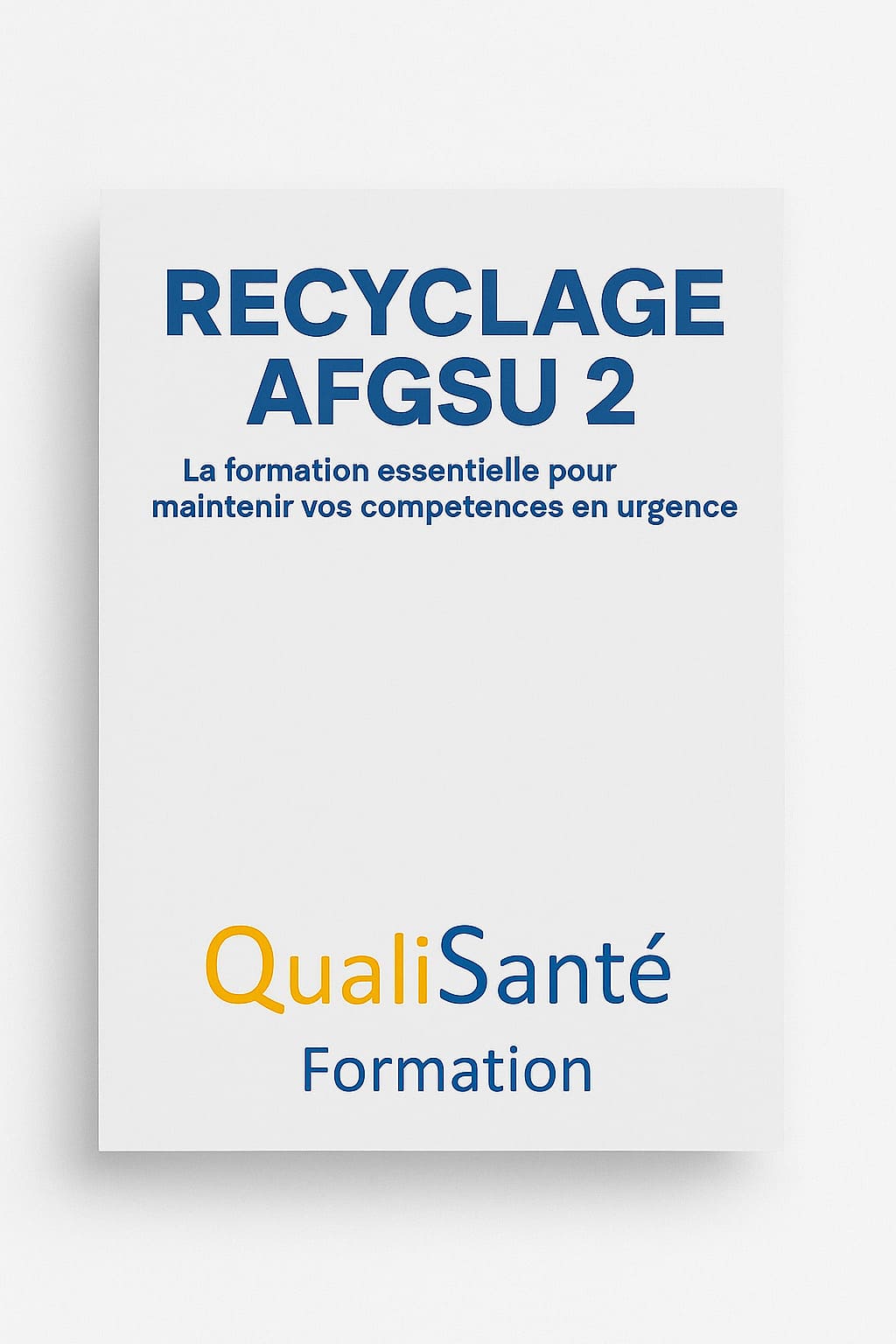 formation recyclage AFGSU 2 à Paris