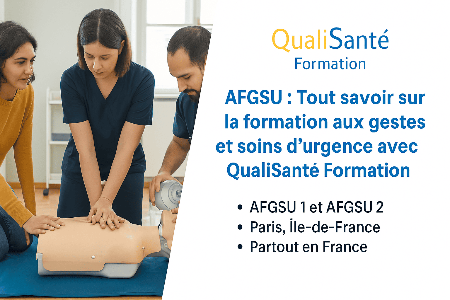 Formation AFGSU île de france