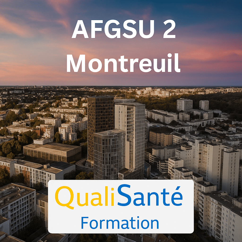 AFGSU 2 Montreuil : QualiSanté Formation, centre agréé, propose des formations en gestes et soins d’urgence pour les professionnels de santé de Montreuil et ses environs.