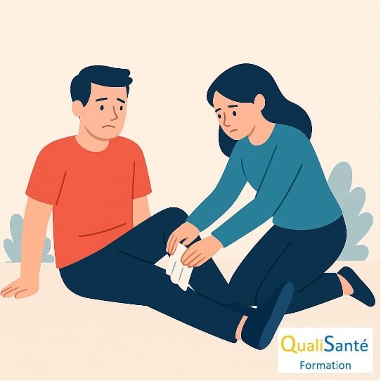 Formation AFGSU 2 : réagir en cas d’hémorragie – gestes d’urgence vitale avec QualiSanté Formation
