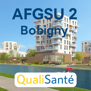 AFGSU 2 Bobigny : vue du canal et de l’écoquartier illustrant la proximité du centre QualiSanté pour la formation aux urgences vitales