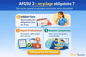 AFGSU 2 recyclage obligatoire ? : validité 4 ans, obligation de renouvellement et mise à jour des compétences en urgence