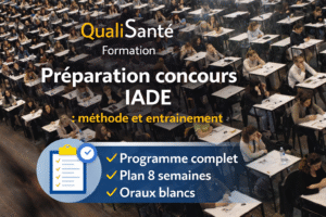 Préparation concours IADE Paris et Île-de-France : formation et entraînement pour réussir la sélection en école d’infirmier anesthésiste.