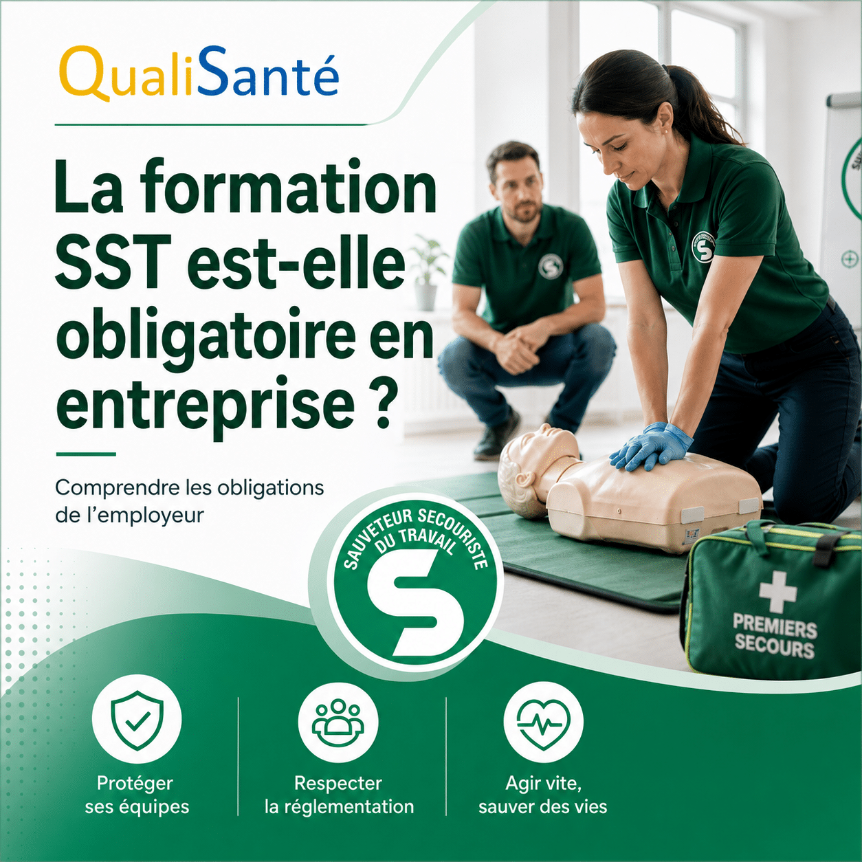 La formation SST est-elle obligatoire en entreprise