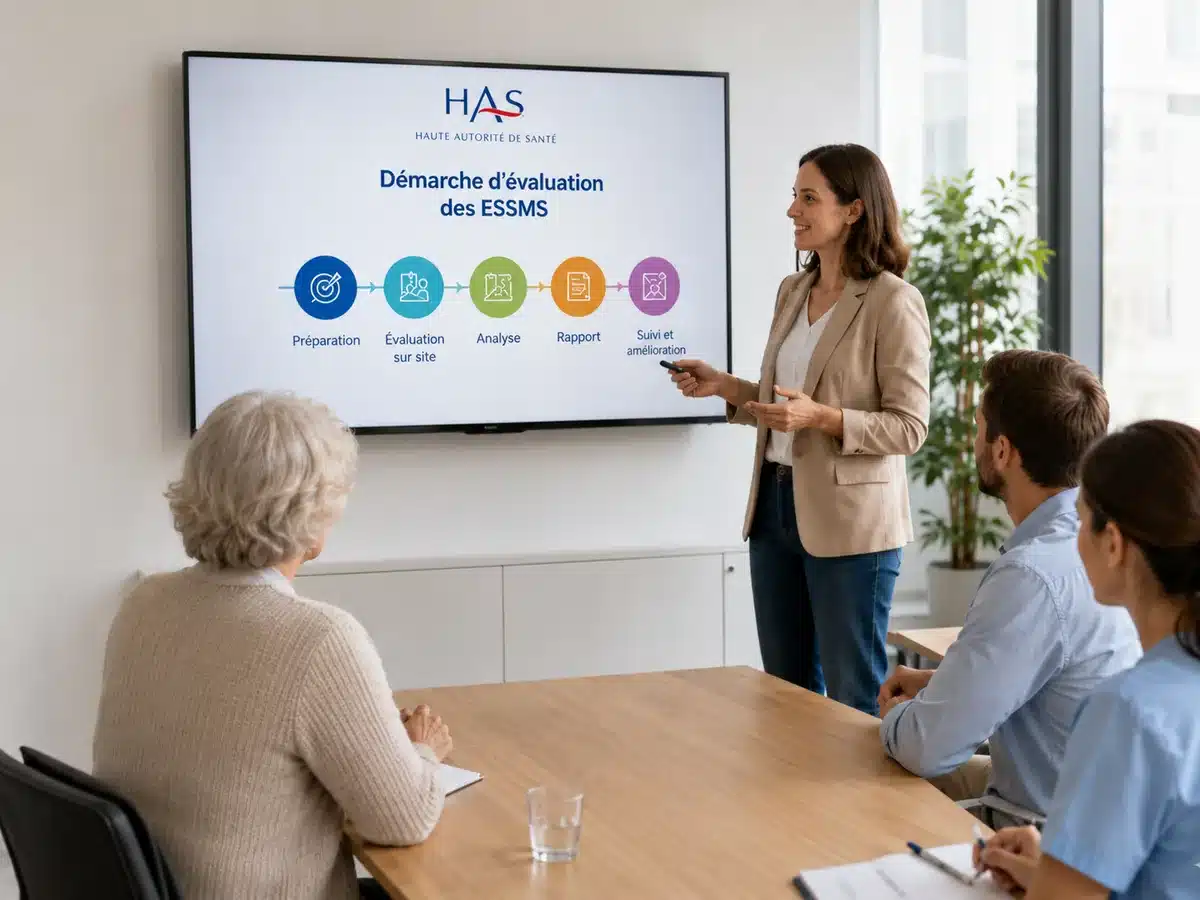 Formation évaluation de la qualité HAS en ESSMS formation évaluation de la qualité HAS en ESSMS : présentation de la démarche d'évaluation à une équipe